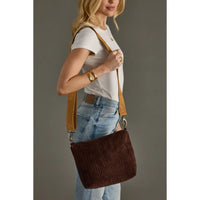 Dreaming Corduroy Crossbody Bag
