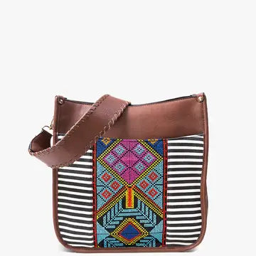 Chloe Tribal Crossbody w/ Guitar Strap