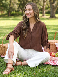 Bow Sleeve Blouse