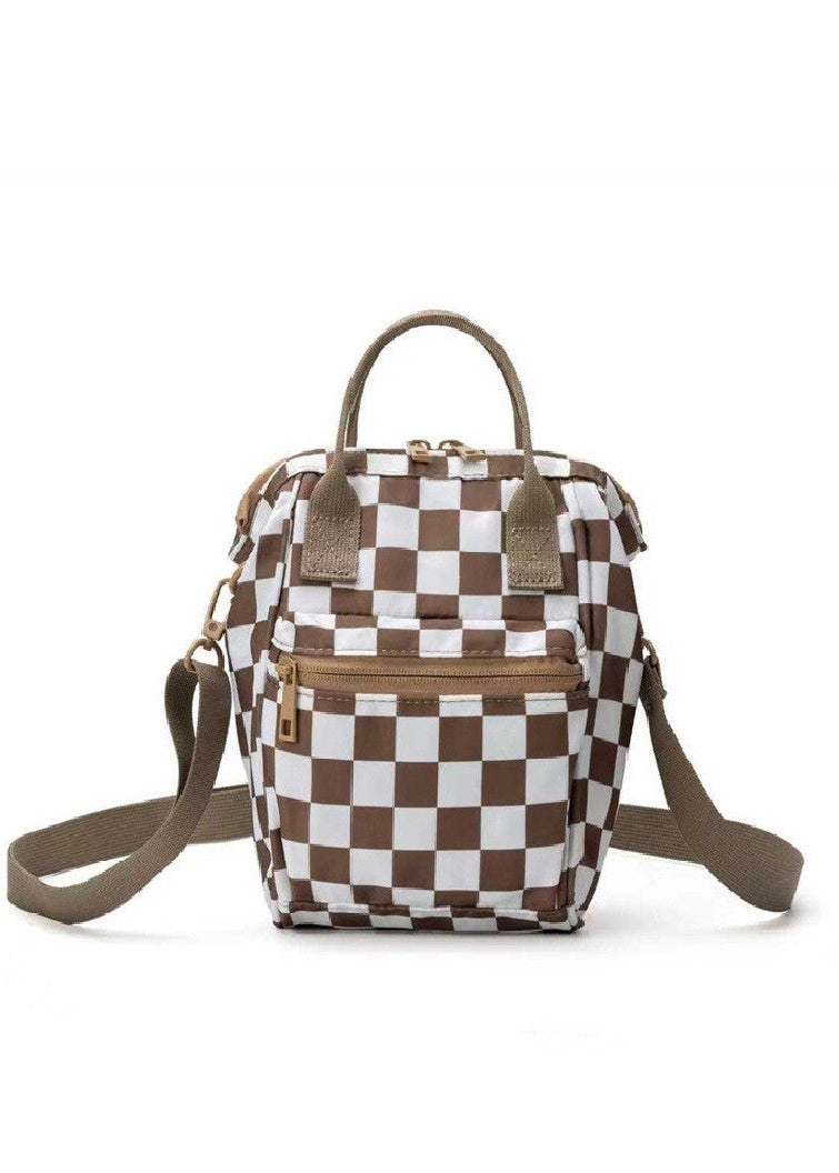 Retro Checker Bag