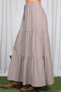 Western Chic Long Skirt