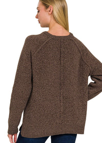 Chenille Raglan Sweater