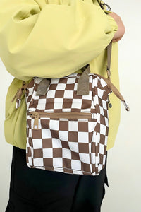 Retro Checker Bag