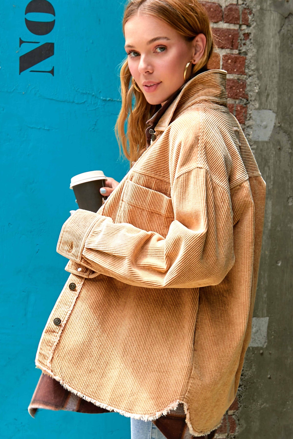 Washed Corduroy Jacket