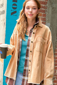 Washed Corduroy Jacket