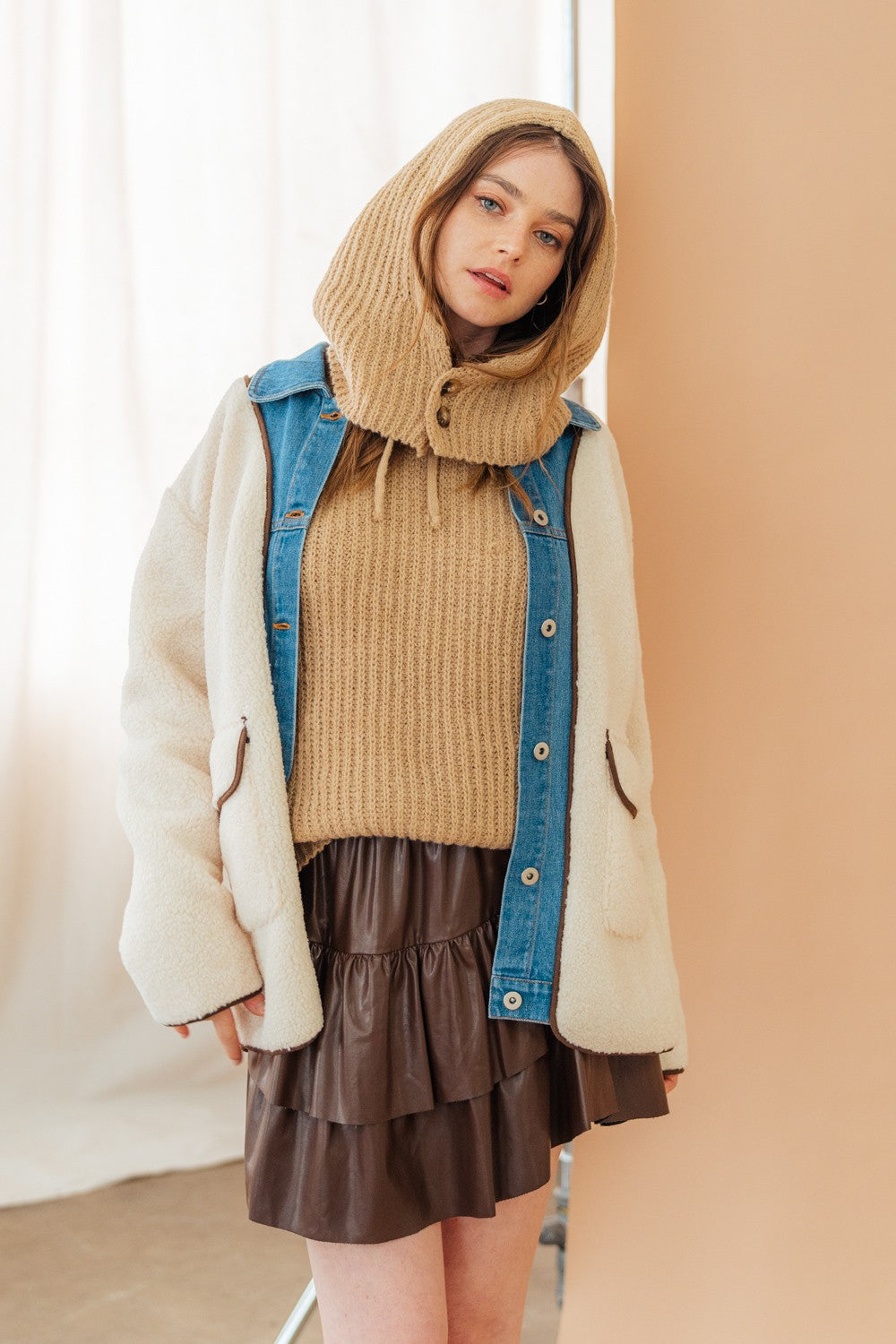 Balaclava Hoodie Sweater