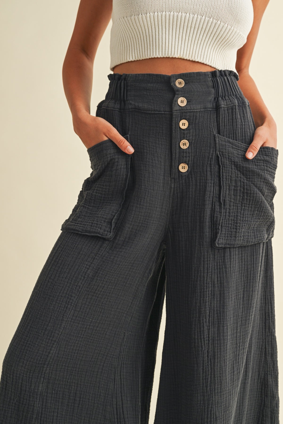 Mineral Washed BOHO Pants