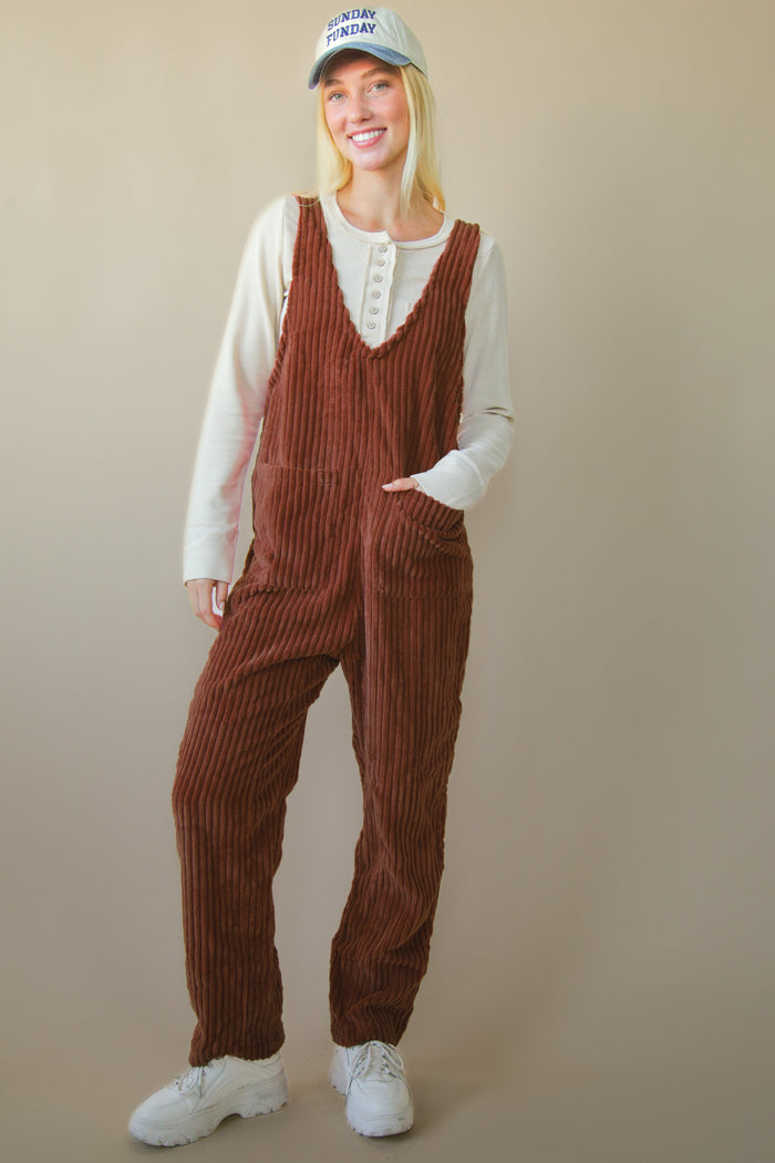 Cozy Corduroy Jumpsuit