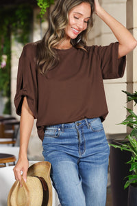 The Chic Bow Top