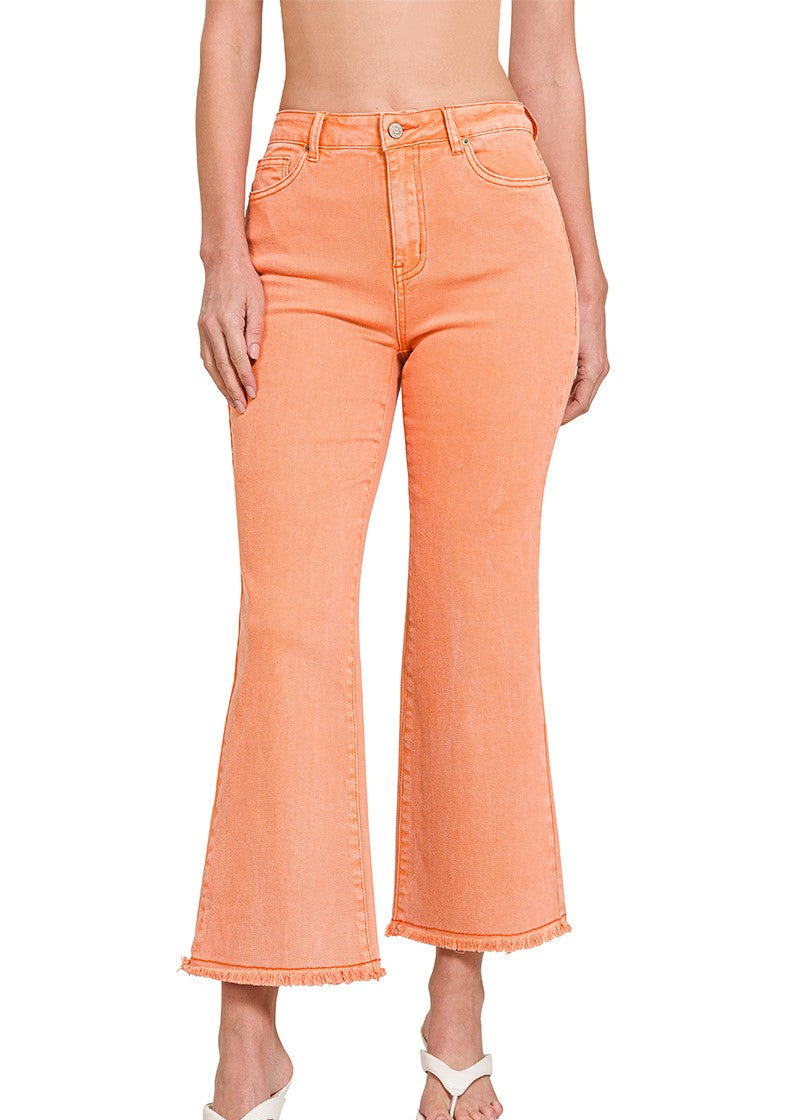 Color Pop Flare Leg Pants