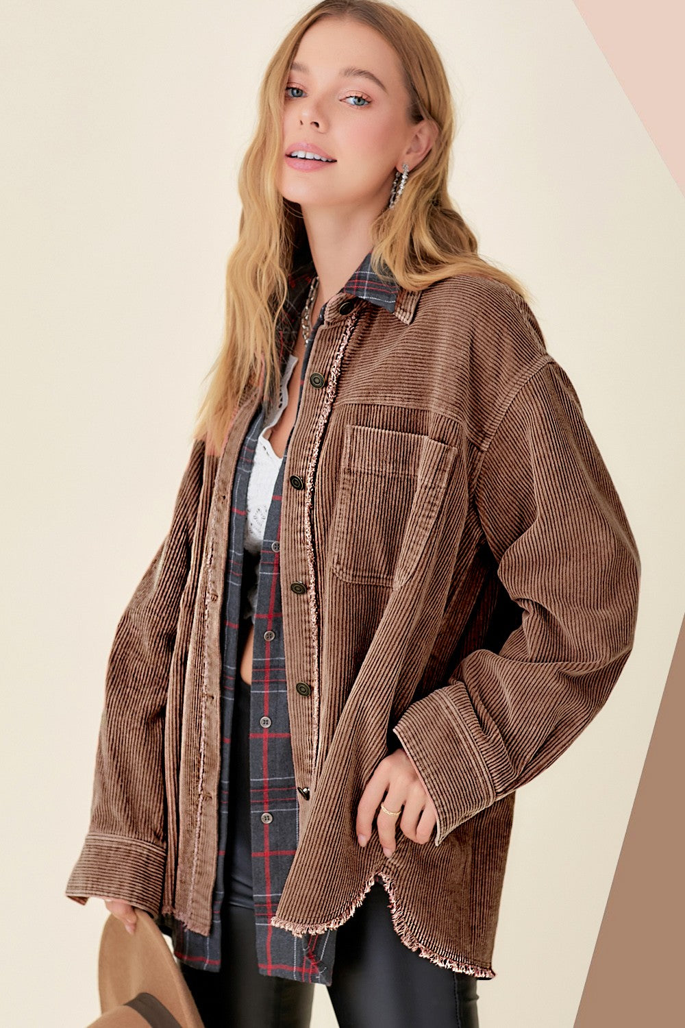 Washed Corduroy Jacket