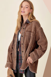 Washed Corduroy Jacket