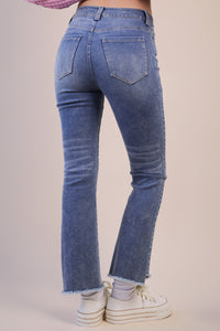 Denim Bootcut Pants