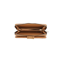 Floral Bifold Zipper Wallet