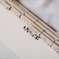 Rustic Floral Bible Tabs