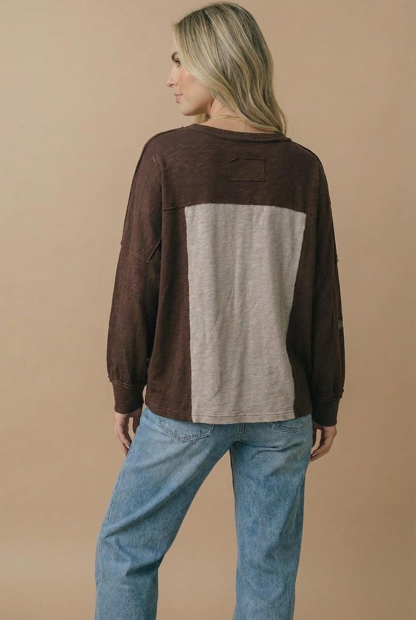 Fall Flower Patch Top