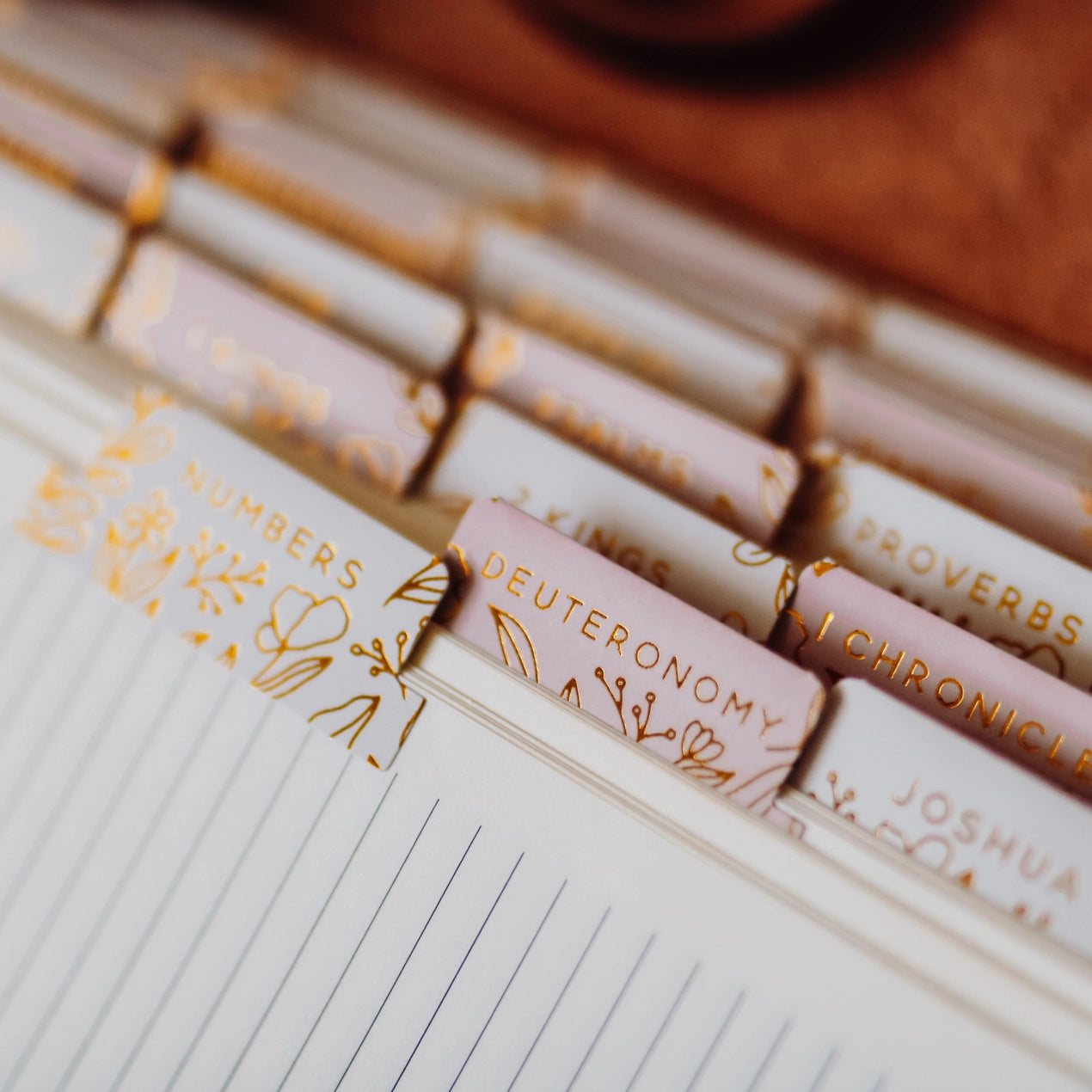 Gold Foil Bible Tabs – Endless Dreams Boutique