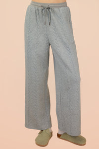 Cable Knit Sweatpants
