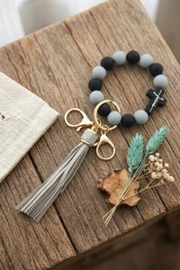 Jesus Cross Bubble Keychain