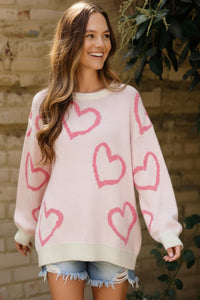 Lovely Hearts Sweater