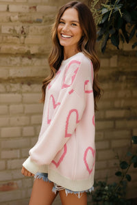Lovely Hearts Sweater