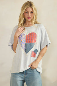 Quilted Heart Top