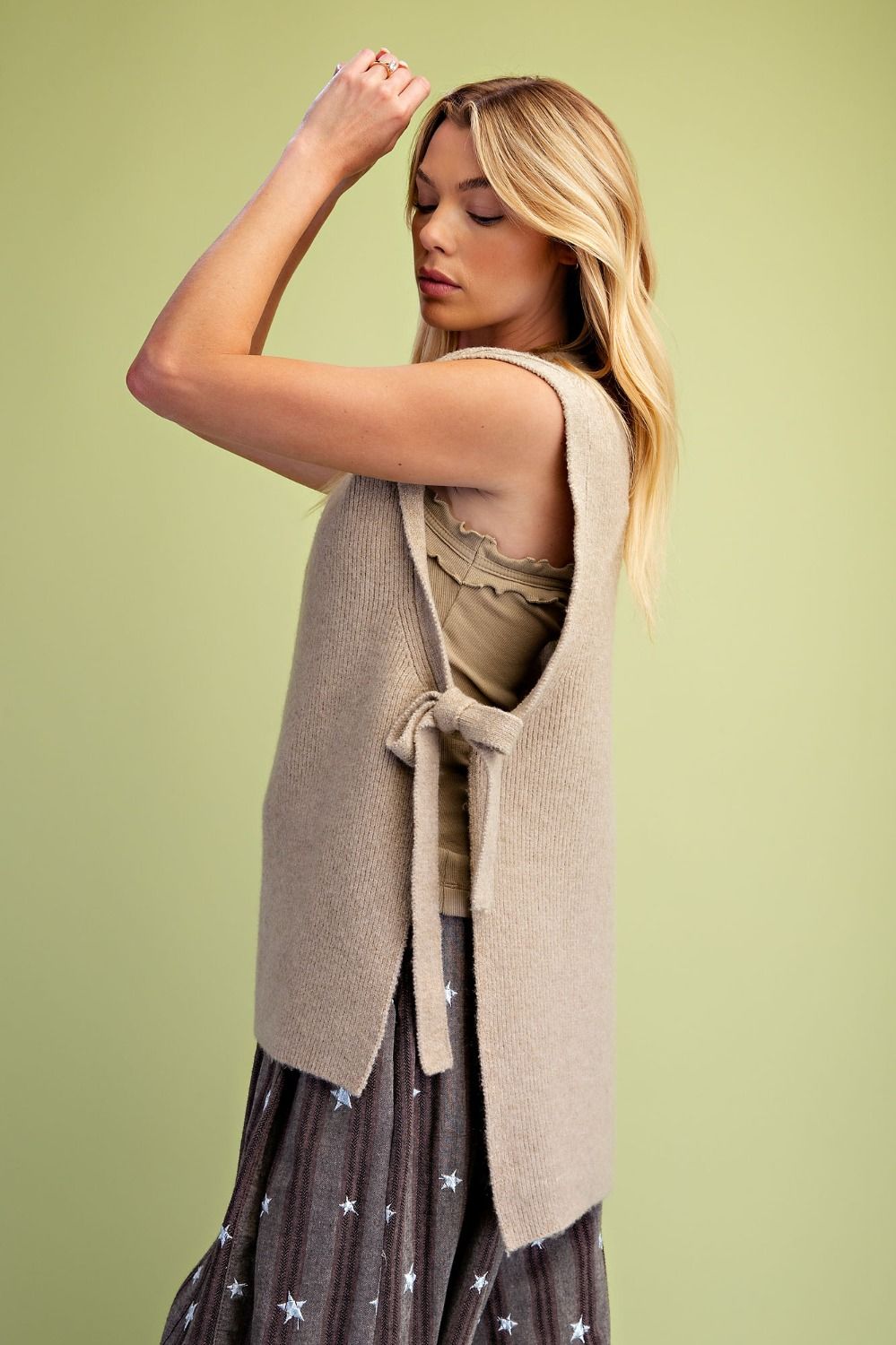 Sweater Vest Top