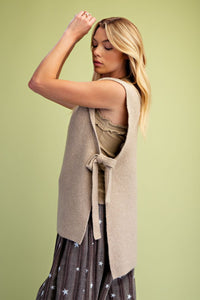 Sweater Vest Top