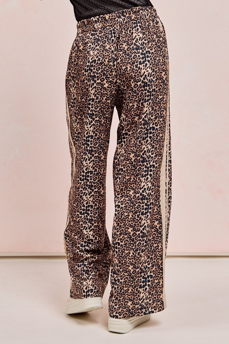 Retro Leo Print Pants