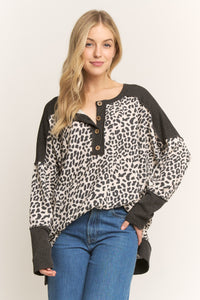 Leopard Print Top