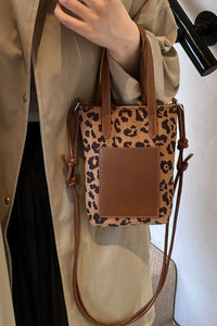 Retro Suede Bucket Tote