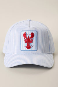 Stripes & Lobsters Hat