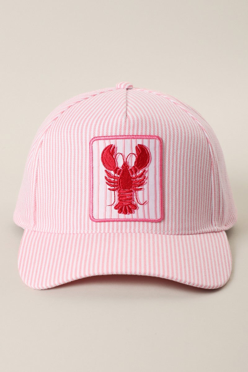 Stripes & Lobsters Hat