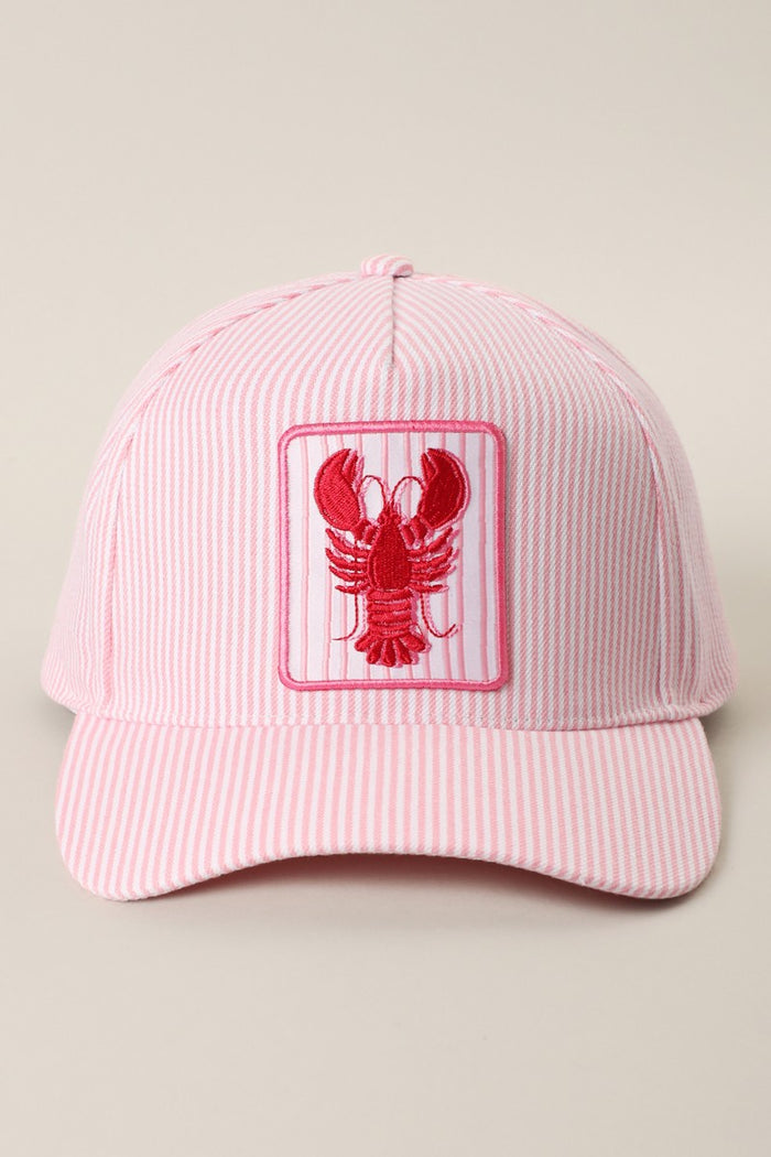 Stripes & Lobsters Hat