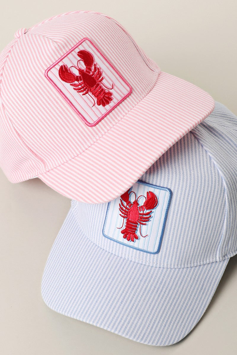 Stripes & Lobsters Hat