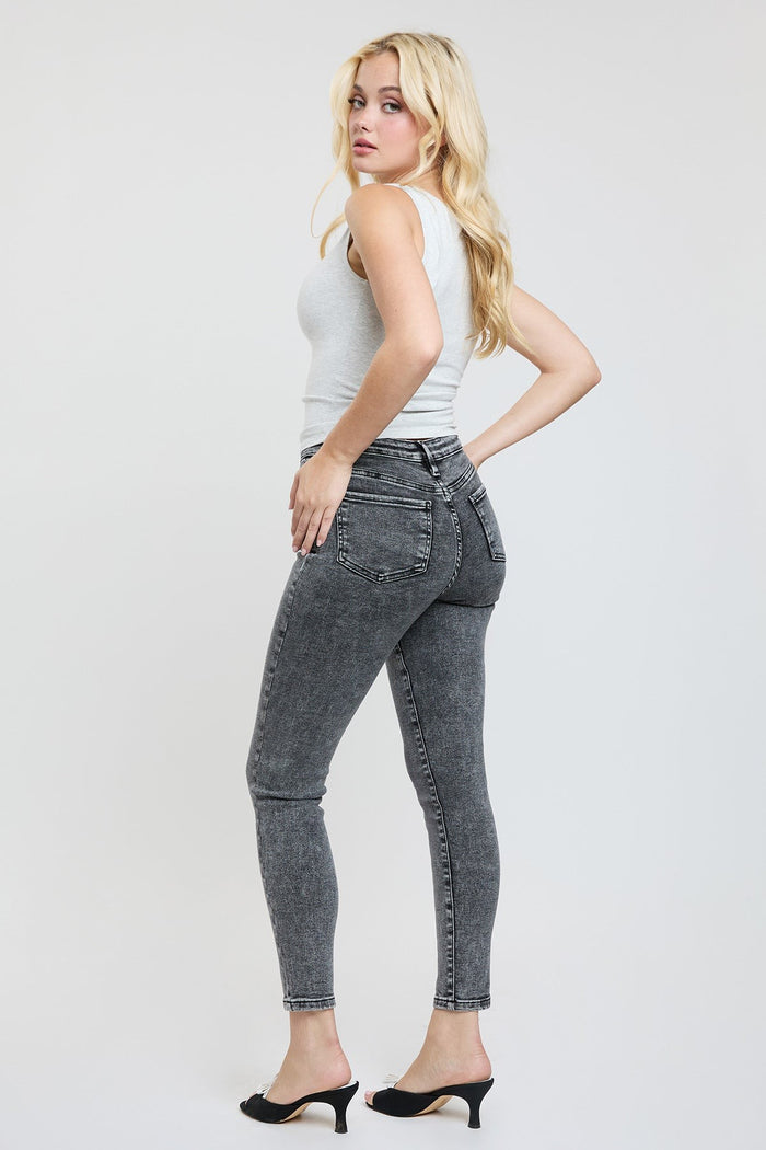 Luxe Acid Wash Skinny Jeans
