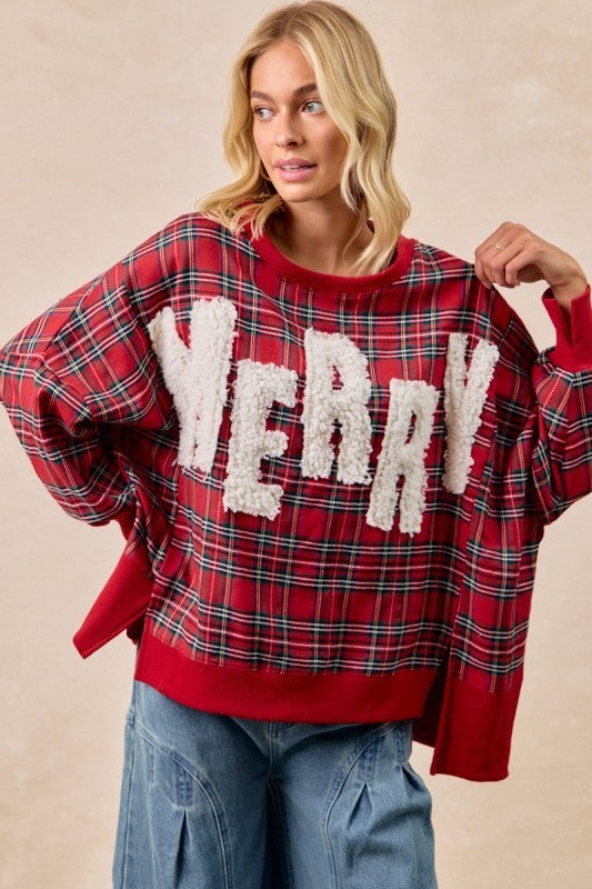 Fuzzy Merry Pullover