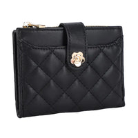 Mini Quilted Flower Wallet