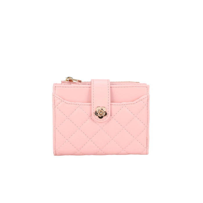 Mini Quilted Flower Wallet