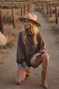 Oversized French Terry Top