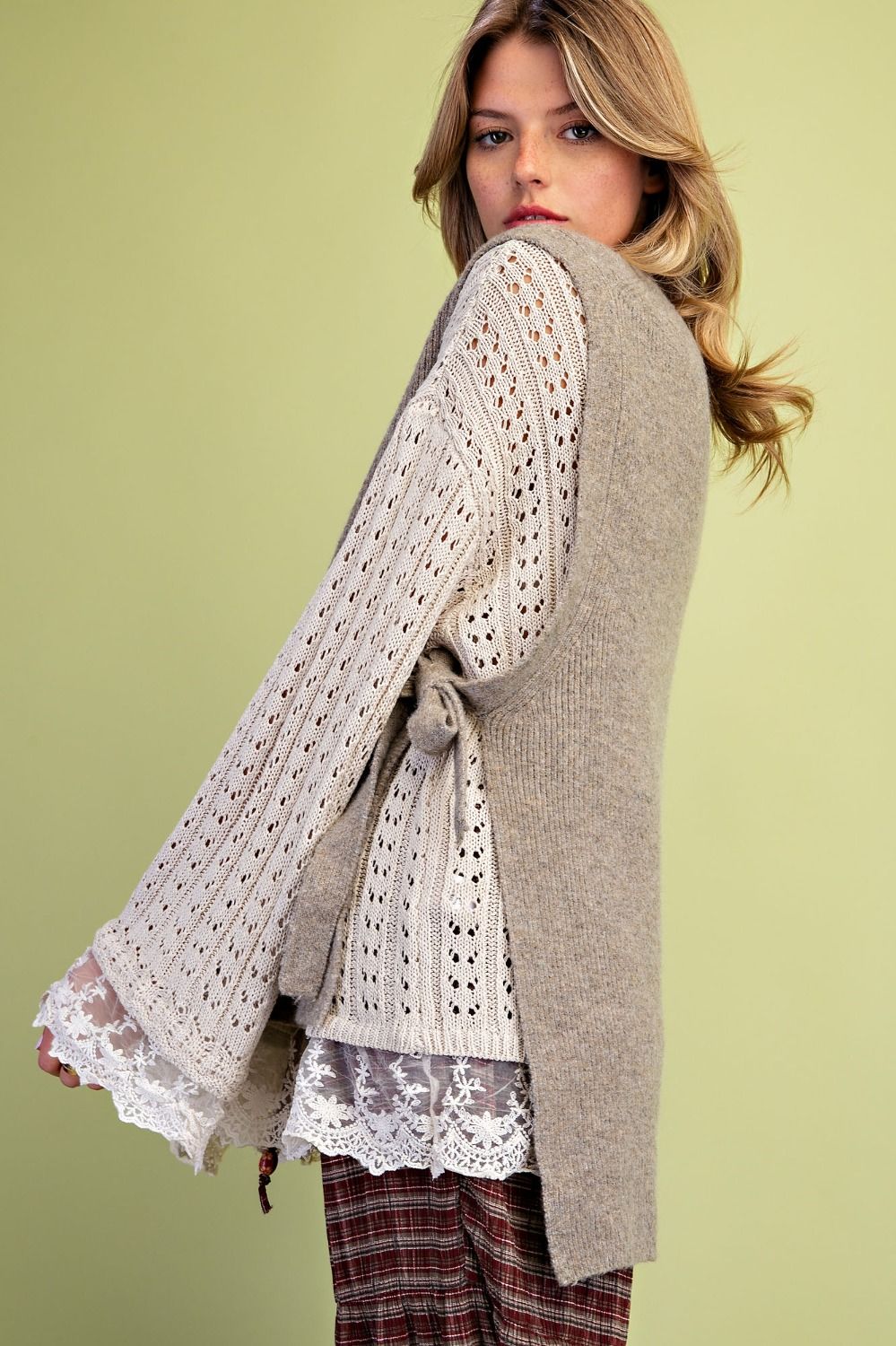 Sweater Vest Top