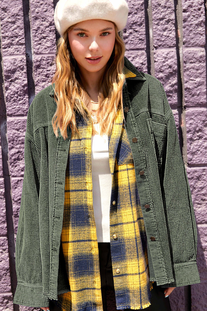 Washed Corduroy Jacket