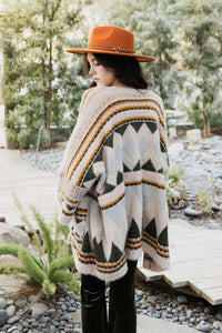 BOHO Fuzzy Cardigan