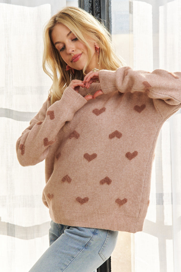 Cozy Heart Sweater