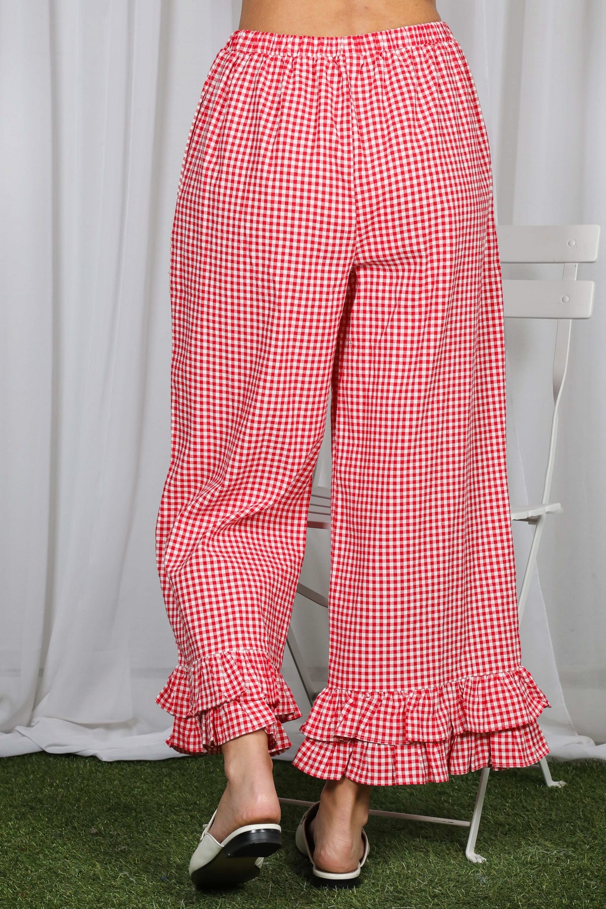 Gingham Gameday Pants