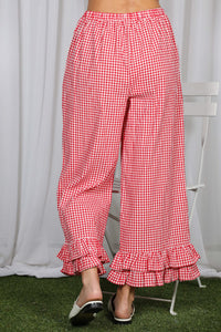 Gingham Gameday Pants