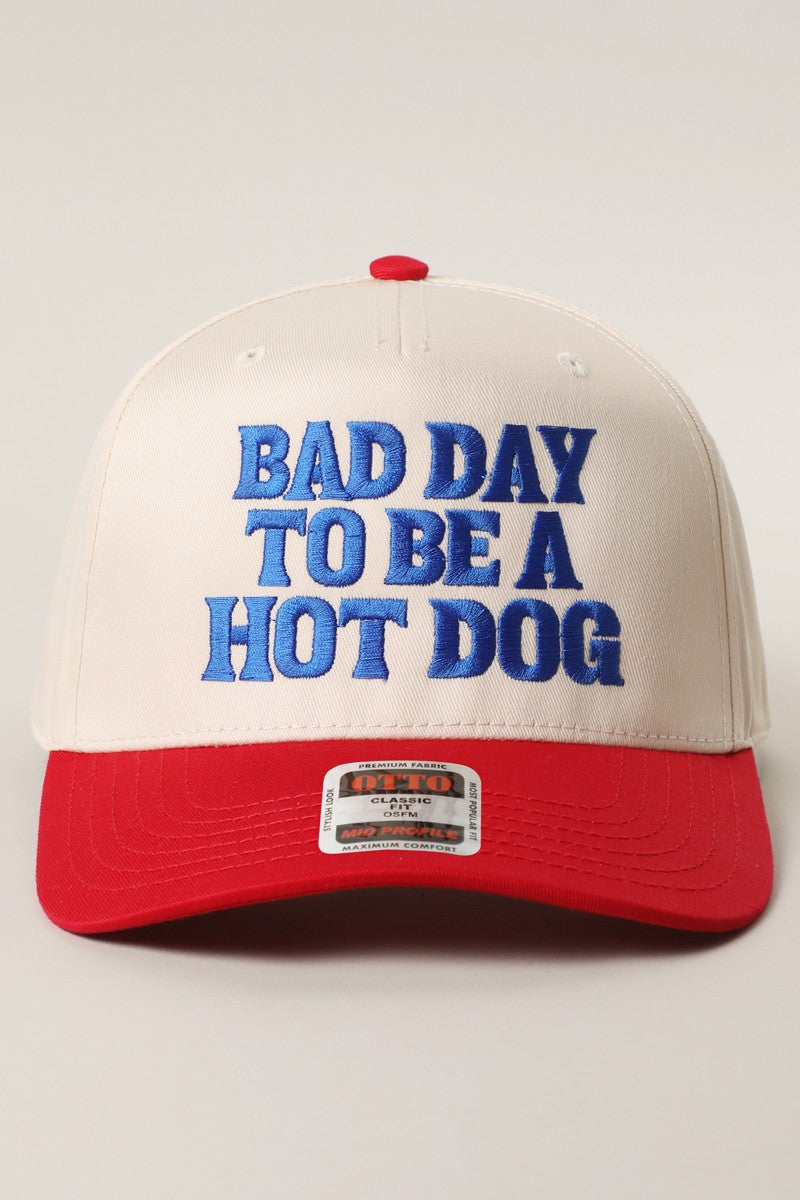 Bad Day for Hotdogs Hat