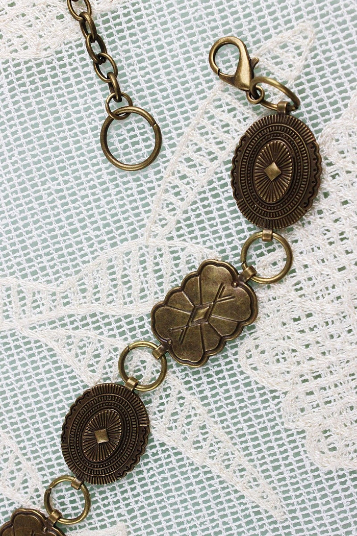 Retro Cowboy Chain Belt