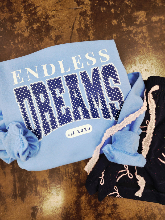 Endless Dreams Dots & Lace Sweatshirt