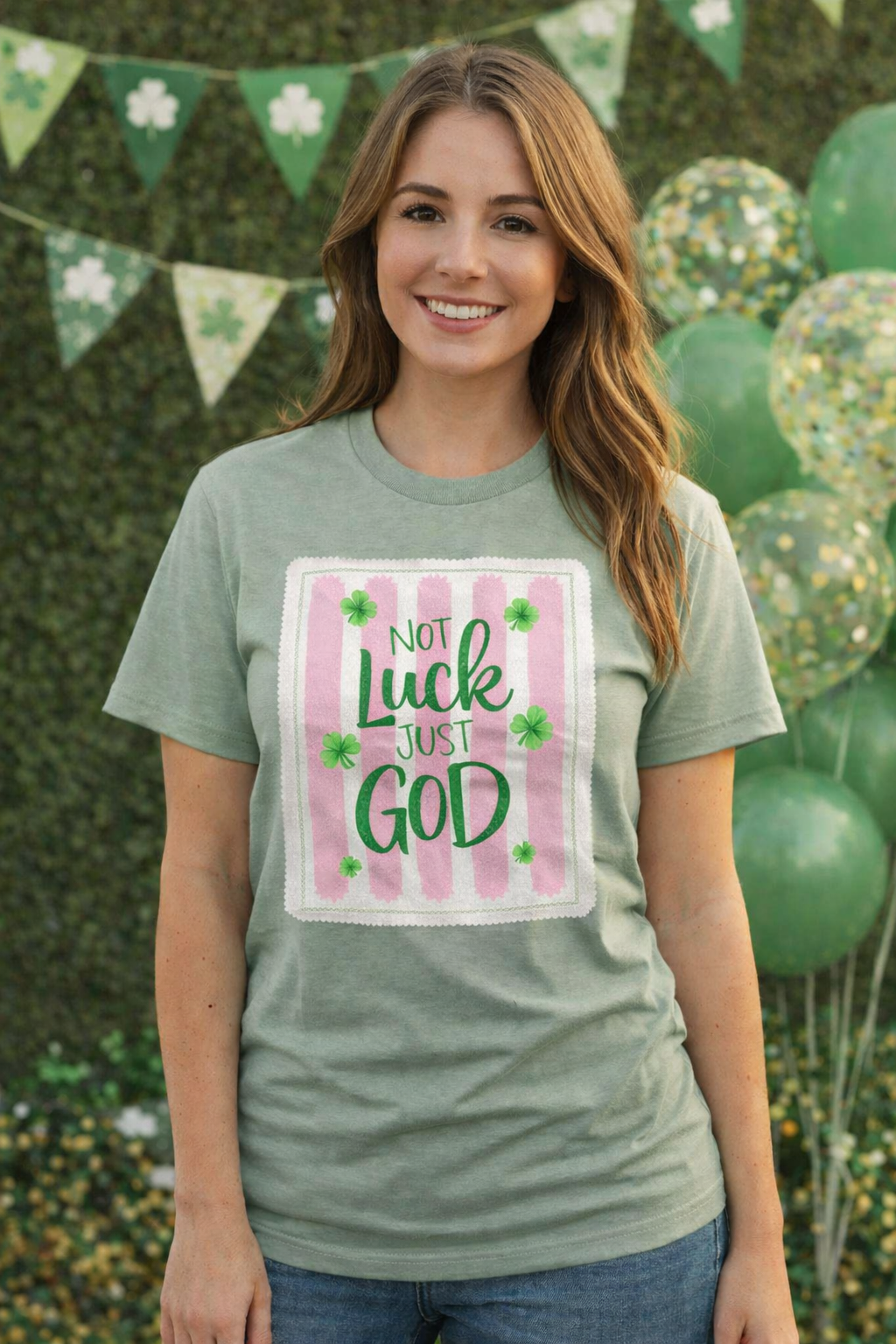 Not Luck Just God Tee
